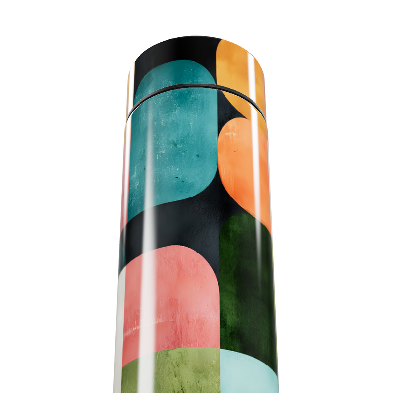 Garrafa Térmica Touch - Colorida Estampada