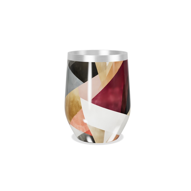 Copo Térmico Slim - Abstrato Multicolorido