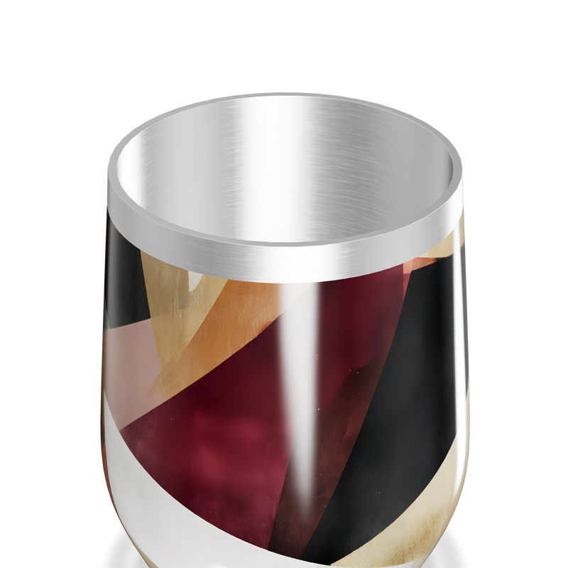 Copo Térmico Slim - Abstrato Multicolorido