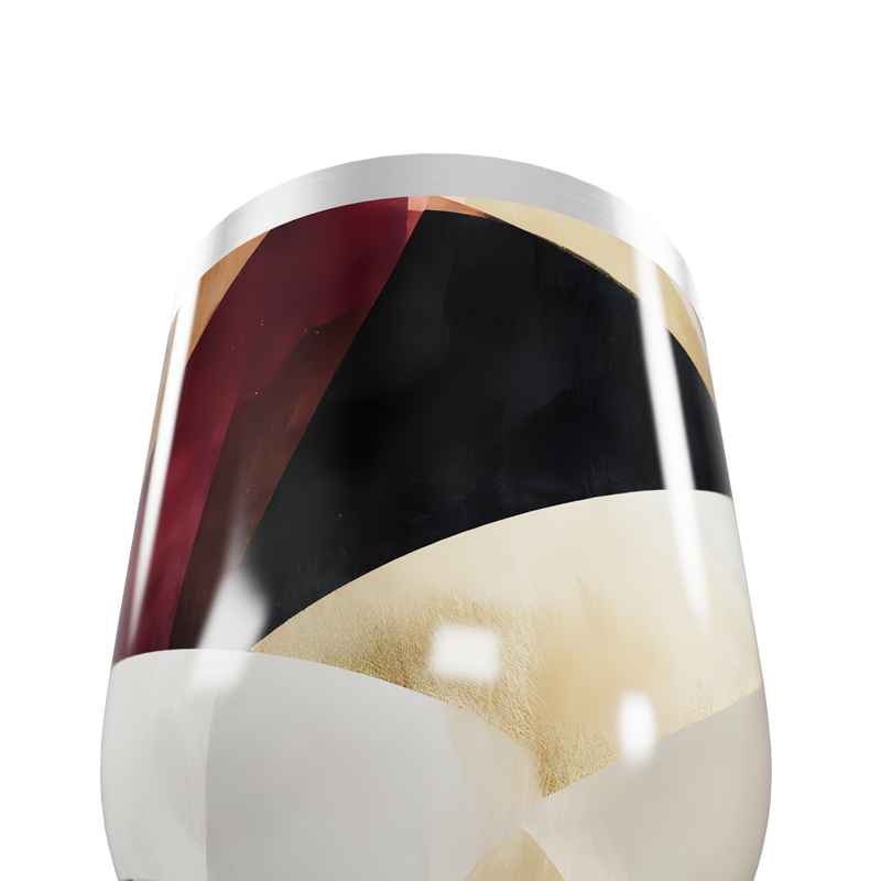 Copo Térmico Slim - Abstrato Multicolorido