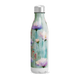 Garrafa Inox - Floral Azul 500ml