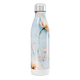 Garrafa Inox - Flores Azul e Laranja