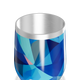 Copo Térmico Slim - Geométrico Azul