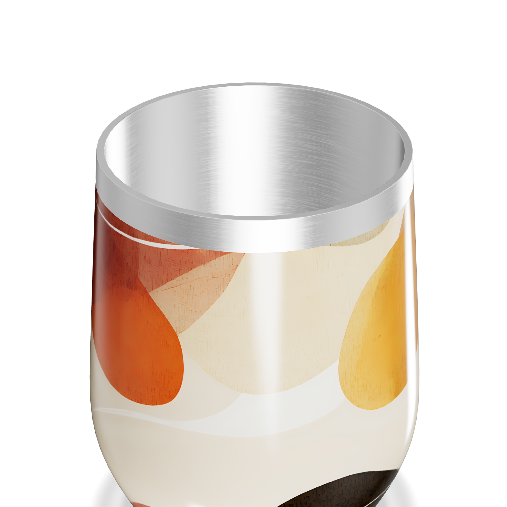 Copo Térmico Slim - Estampa Geométrica Colorida