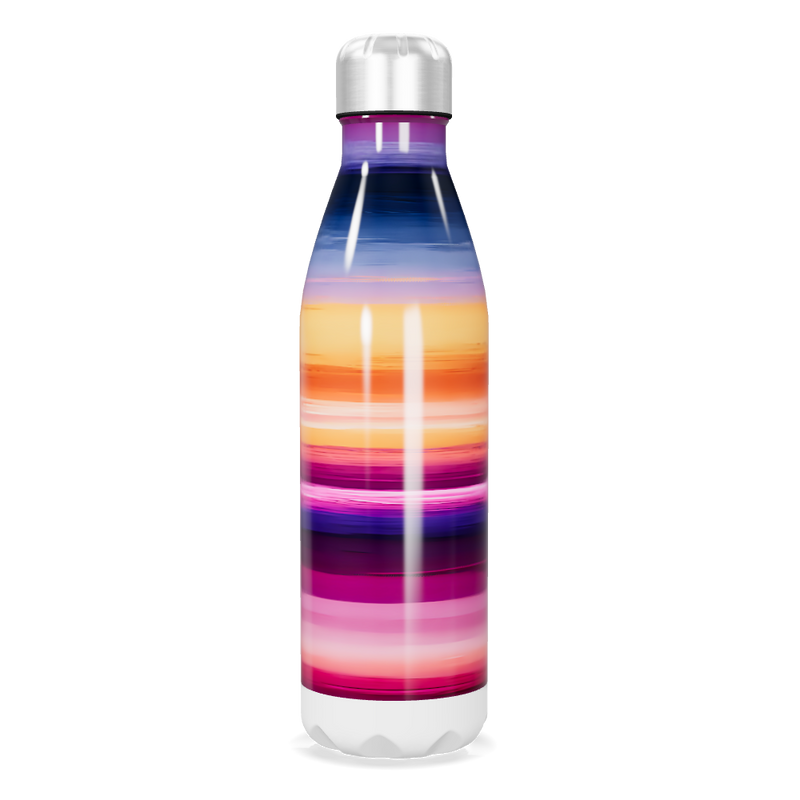Garrafa Inox Estampada Colorida