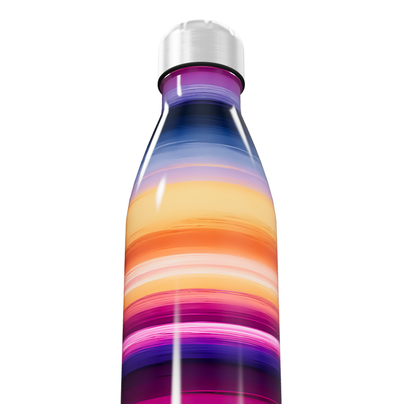 Garrafa Inox Estampada Colorida