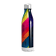 Garrafa Inox Multicolorida com Tampa Prata