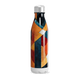 Garrafa Inox - Colorida Estampada Geométrica