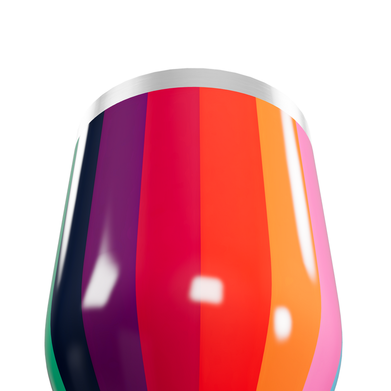 Copo Térmico Slim - Colorido em Aço Inox