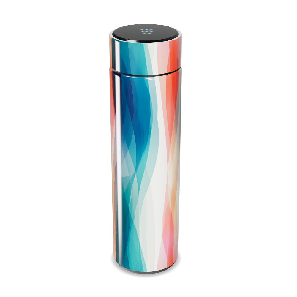 Garrafa Térmica Touch - Estampa Colorida Digital