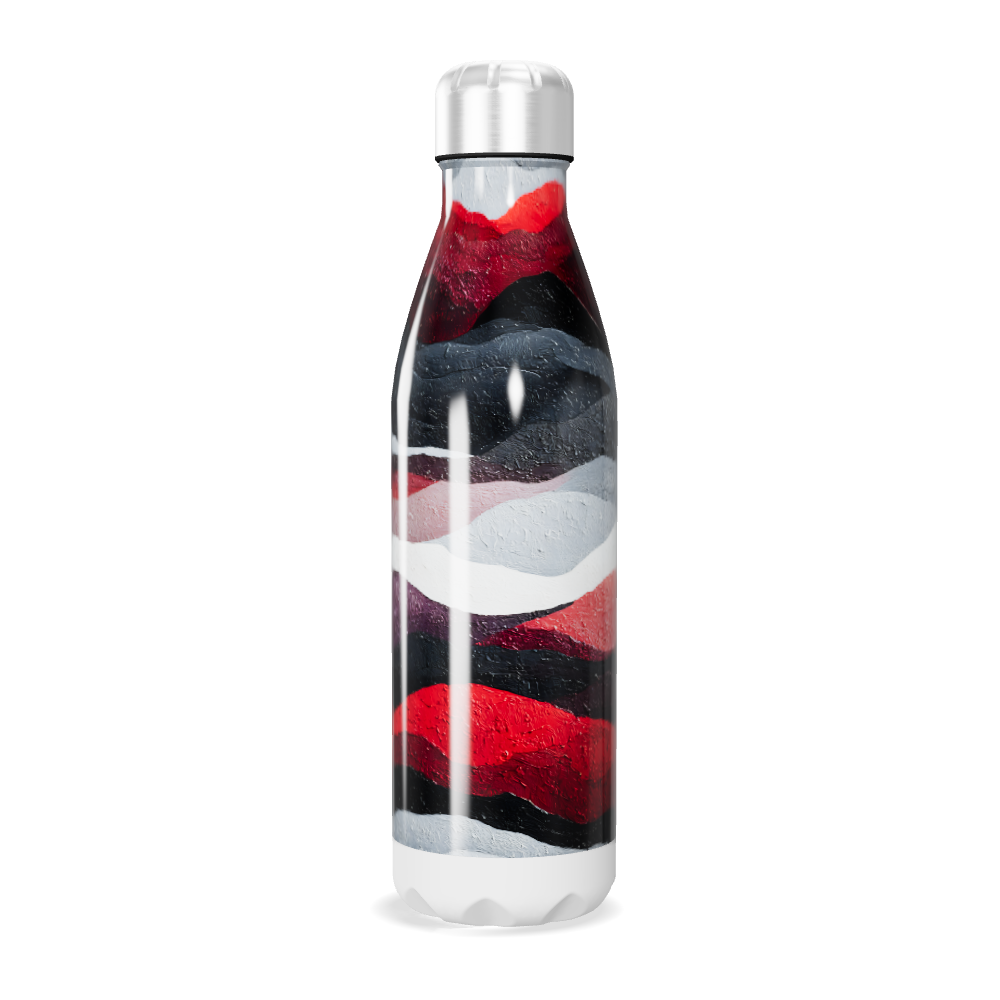 Garrafa Inox - Listras Coloridas