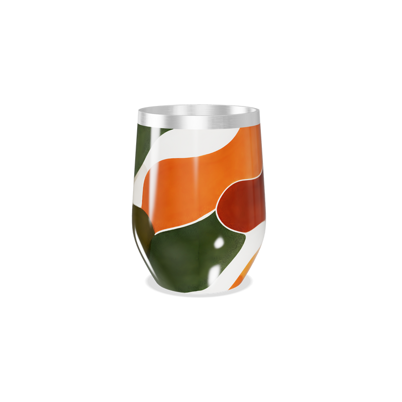 Copo Térmico Slim - Estampa Colorida Aço Inox