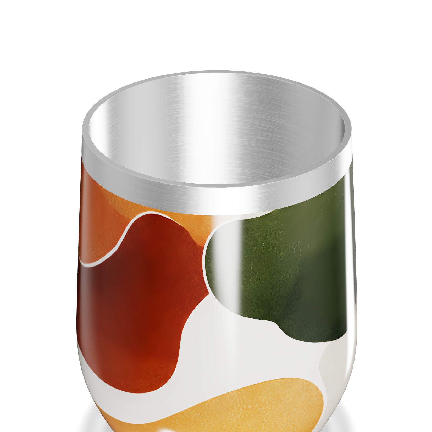 Copo Térmico Slim - Estampa Colorida Aço Inox