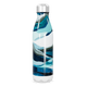 Garrafa Inox - Estampa Ondas Azul