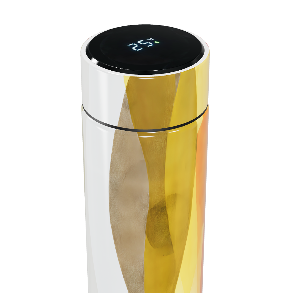 Garrafa Térmica Touch - Colorida Digital LED