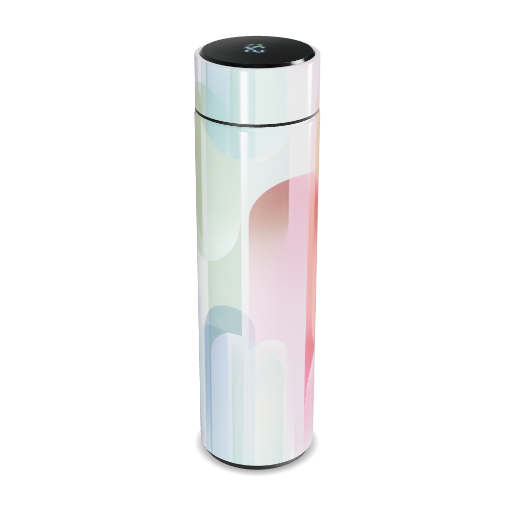 Garrafa Térmica Touch - Estampa Colorida Digital