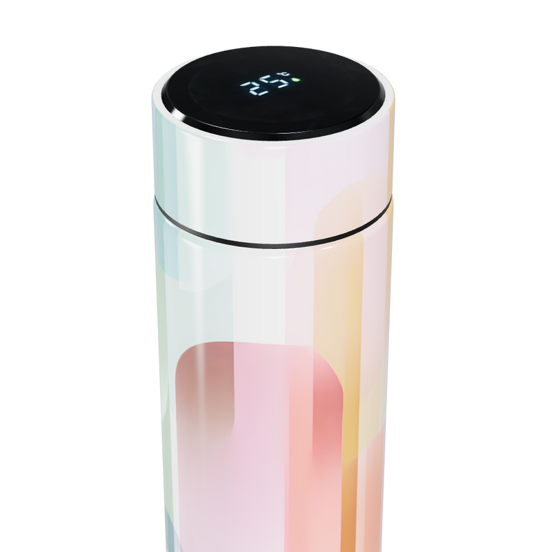 Garrafa Térmica Touch - Estampa Colorida Digital