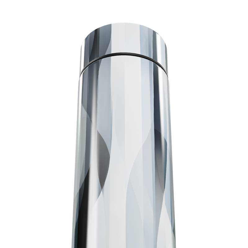 Garrafa Térmica Touch Prateada Aço Inox