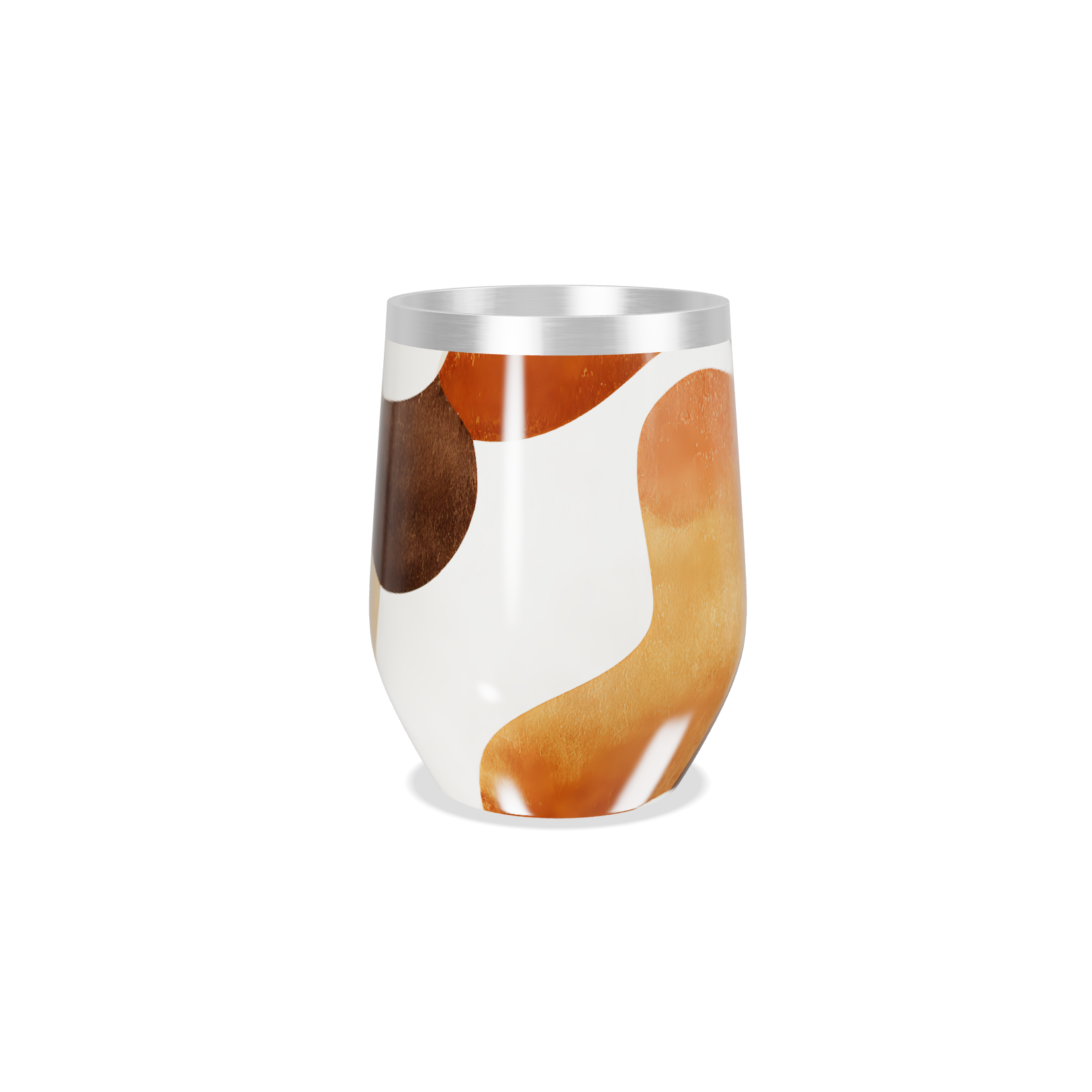 Copo Térmico Slim - Estampa Abstrata Colorida