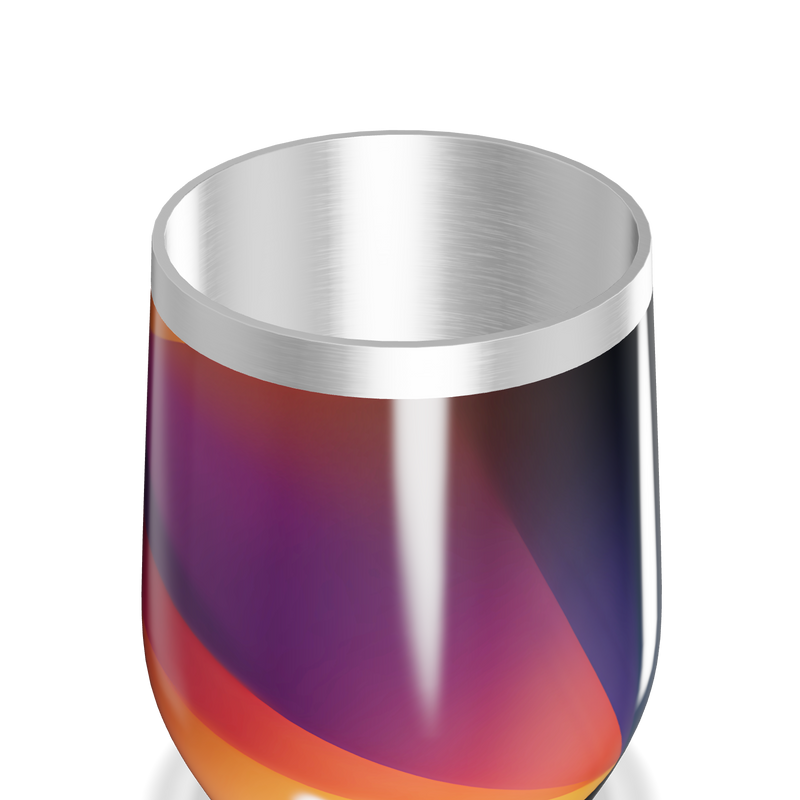 Copo Térmico Slim - Multicolorido Inox