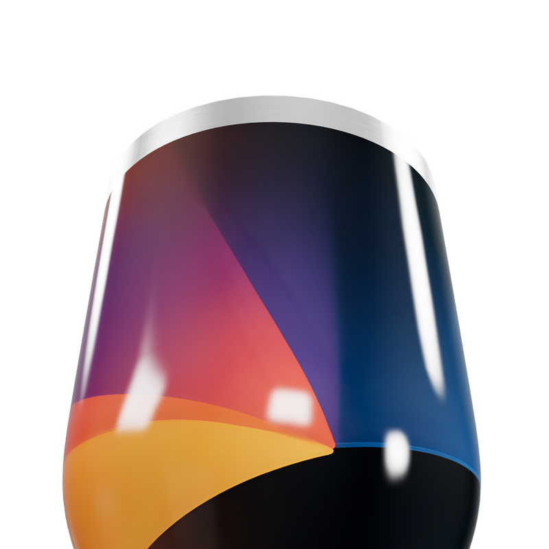 Copo Térmico Slim - Multicolorido Inox