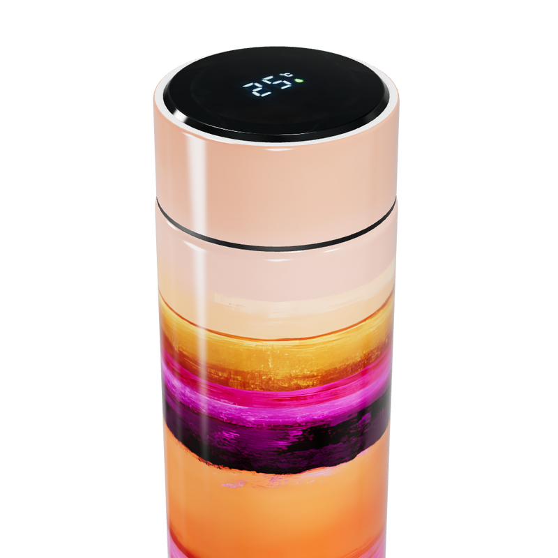 Garrafa Térmica Touch - Multicolorida Digital