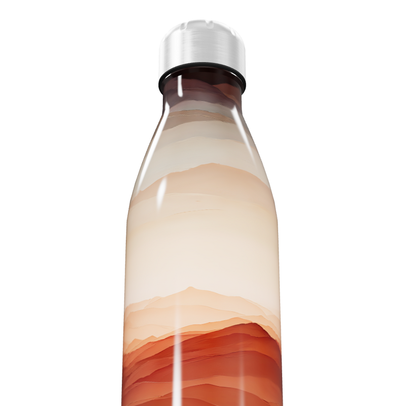 Garrafa Inox - Design Montanhas