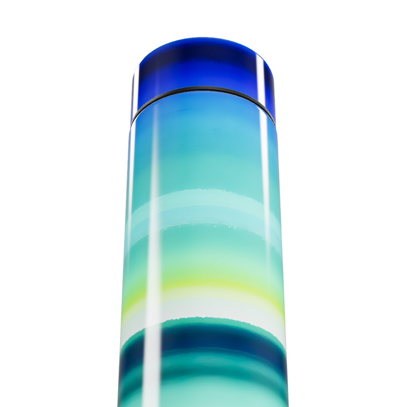 Garrafa Térmica Touch - Azul Degradê Digital