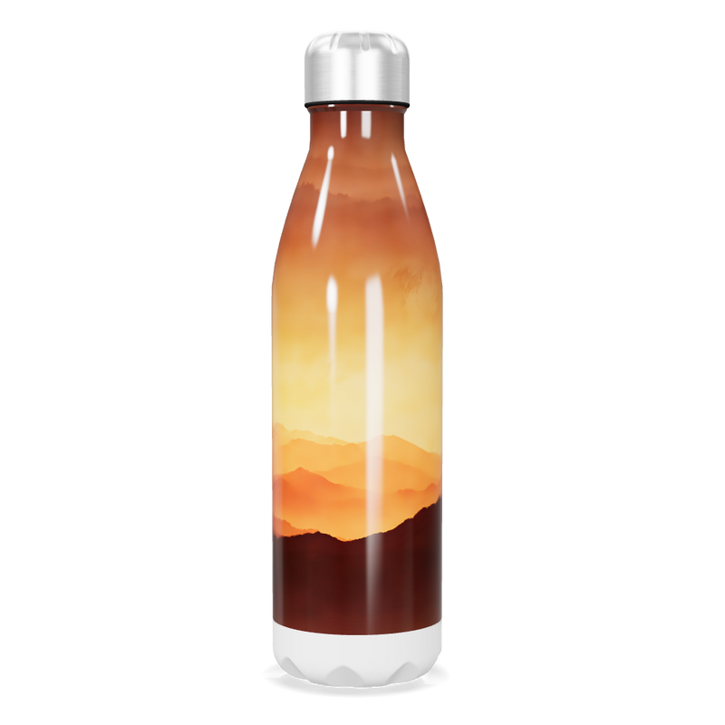 Garrafa Inox - Paisagem Pôr do Sol