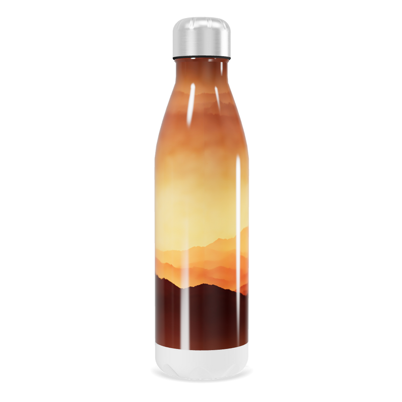 Garrafa Inox - Paisagem Pôr do Sol
