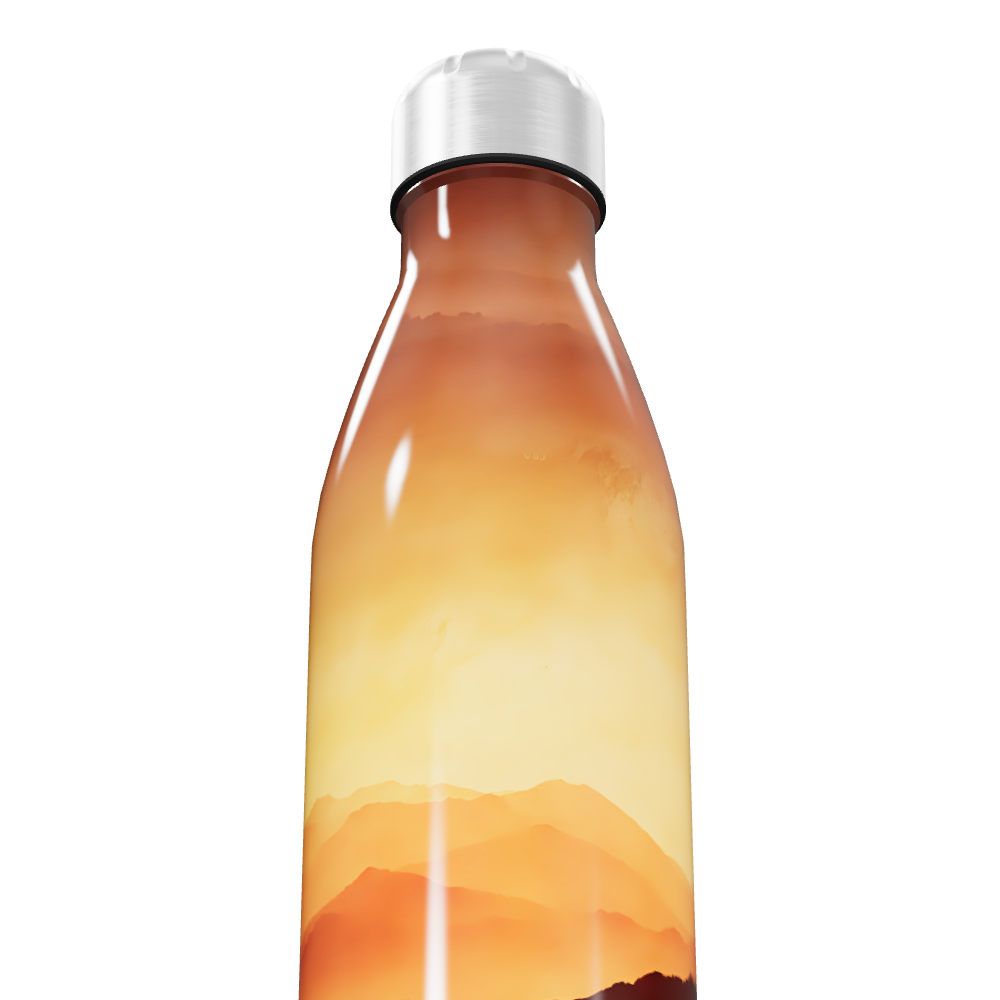 Garrafa Inox - Paisagem Pôr do Sol