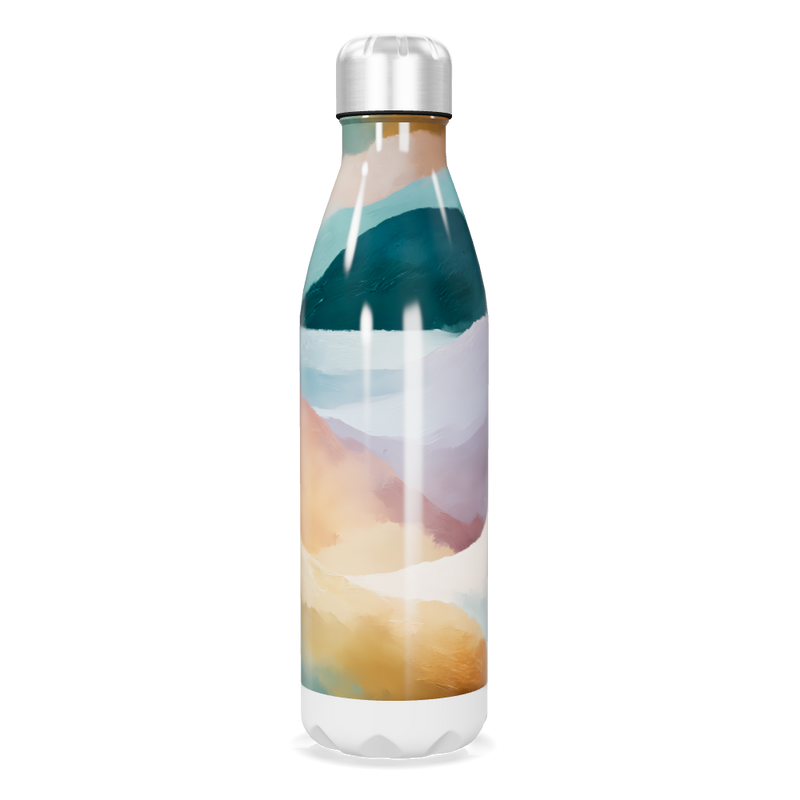 Garrafa Inox Estampada Colorida 750ml