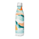 Garrafa Inox - Estampa Ondas Coloridas