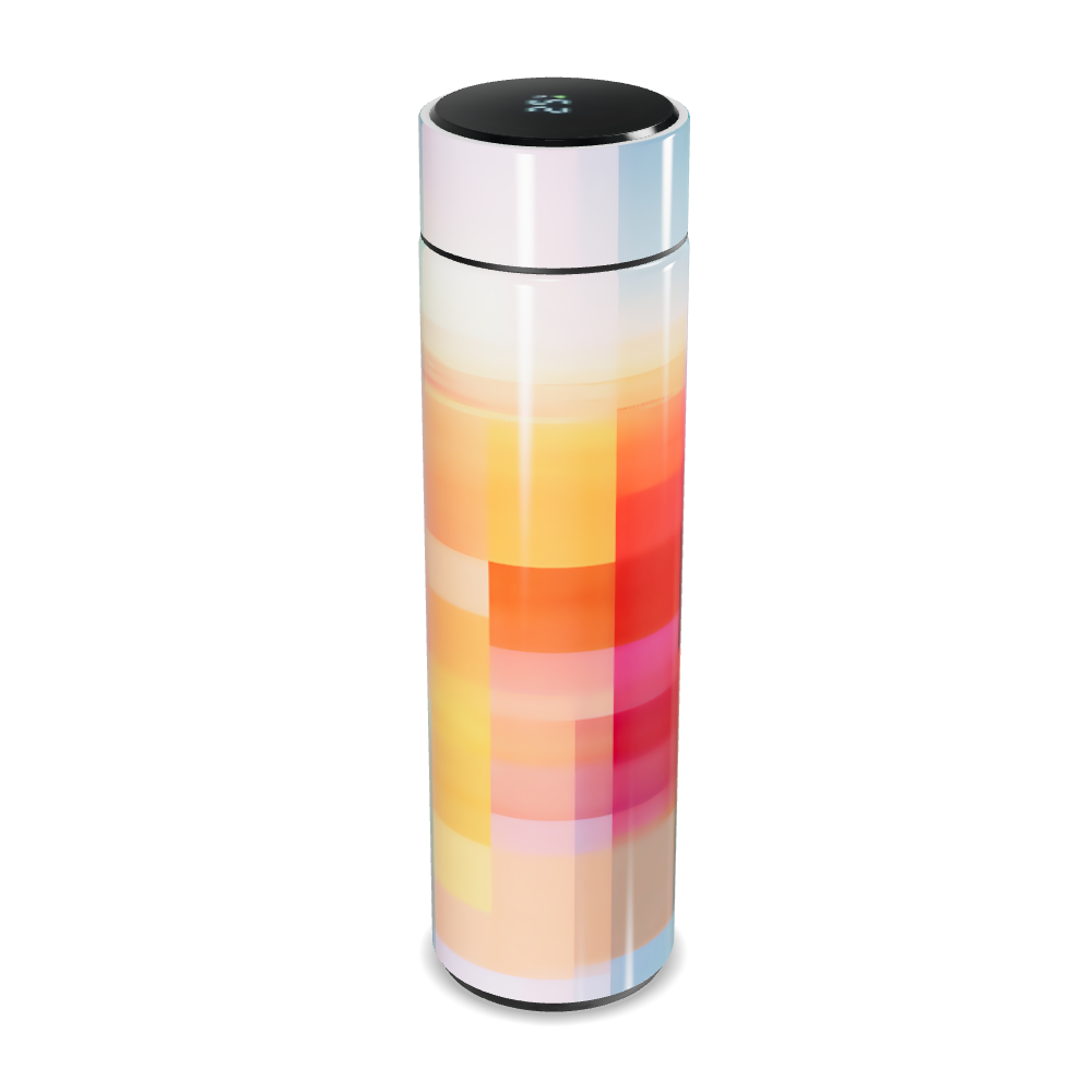 Garrafa Térmica Touch - Colorida Digital Inox