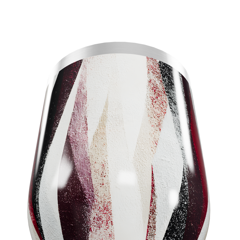 Copo Térmico Slim - Com Estampa Abstrata Colorida