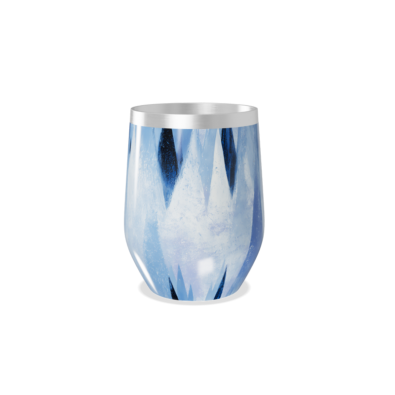 Copo Térmico Slim - Azul Geométrico Inox