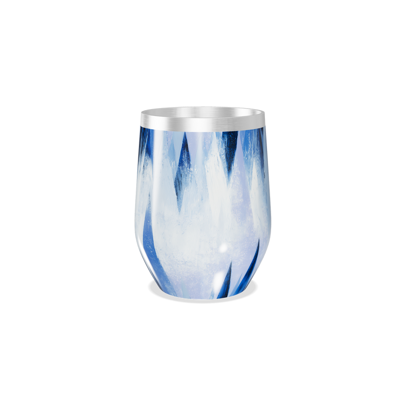 Copo Térmico Slim - Azul Geométrico Inox