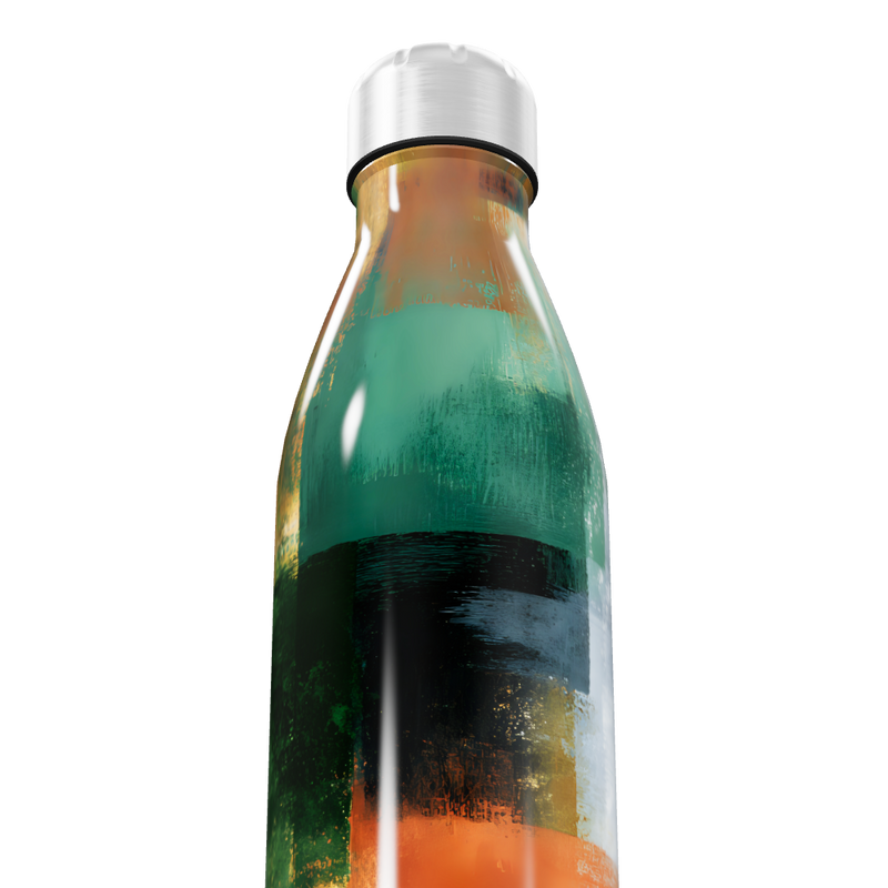 Garrafa Inox - Estampa Colorida