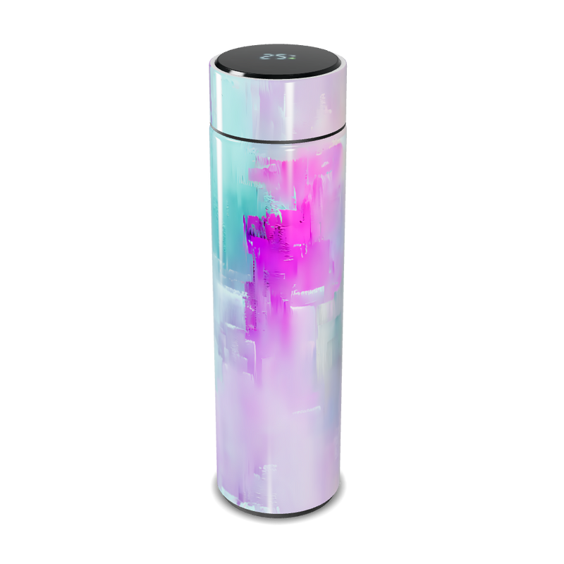 Garrafa Térmica Touch - Estampa Artística Colorida