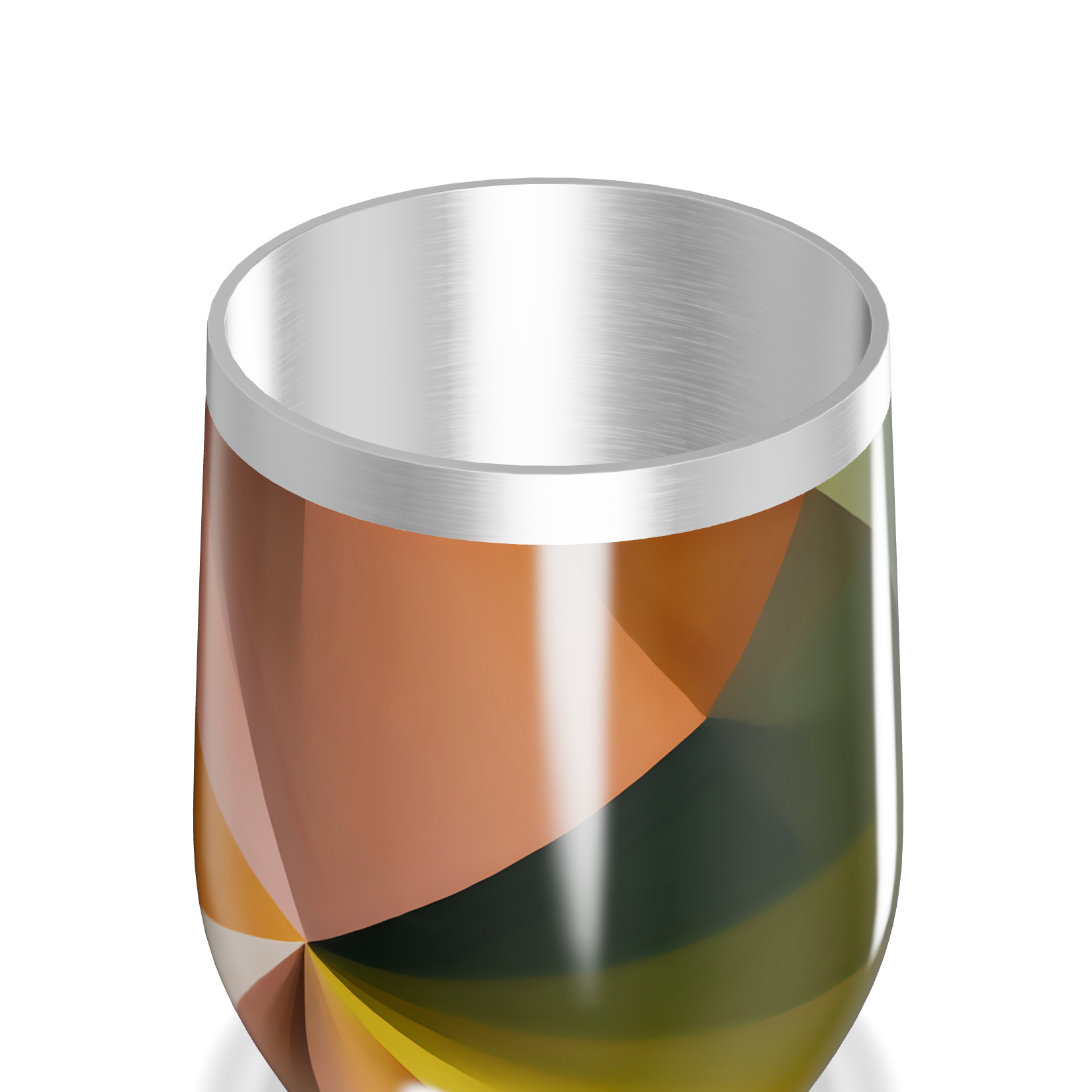 Copo Térmico Slim - Design Multicolorido