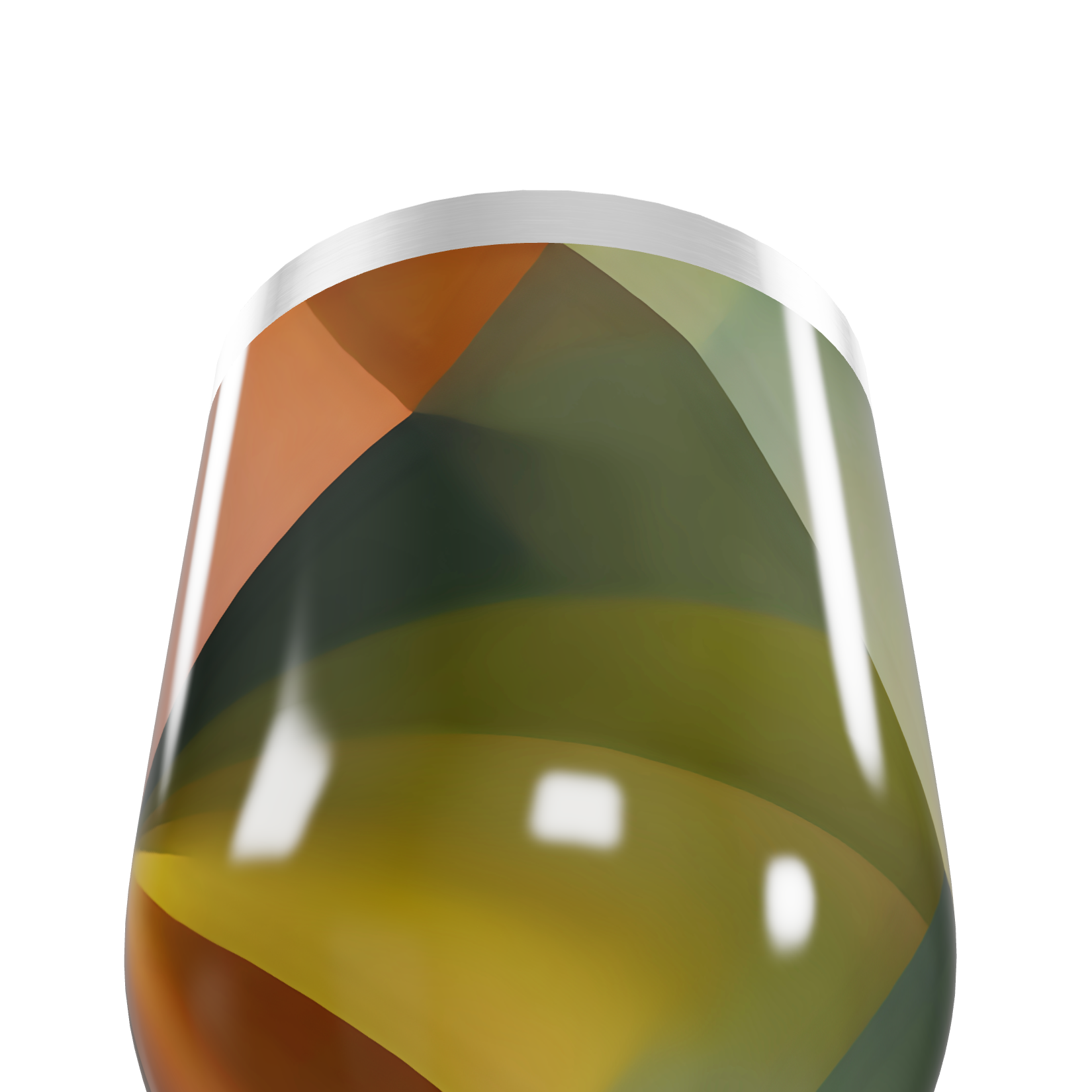 Copo Térmico Slim - Design Multicolorido