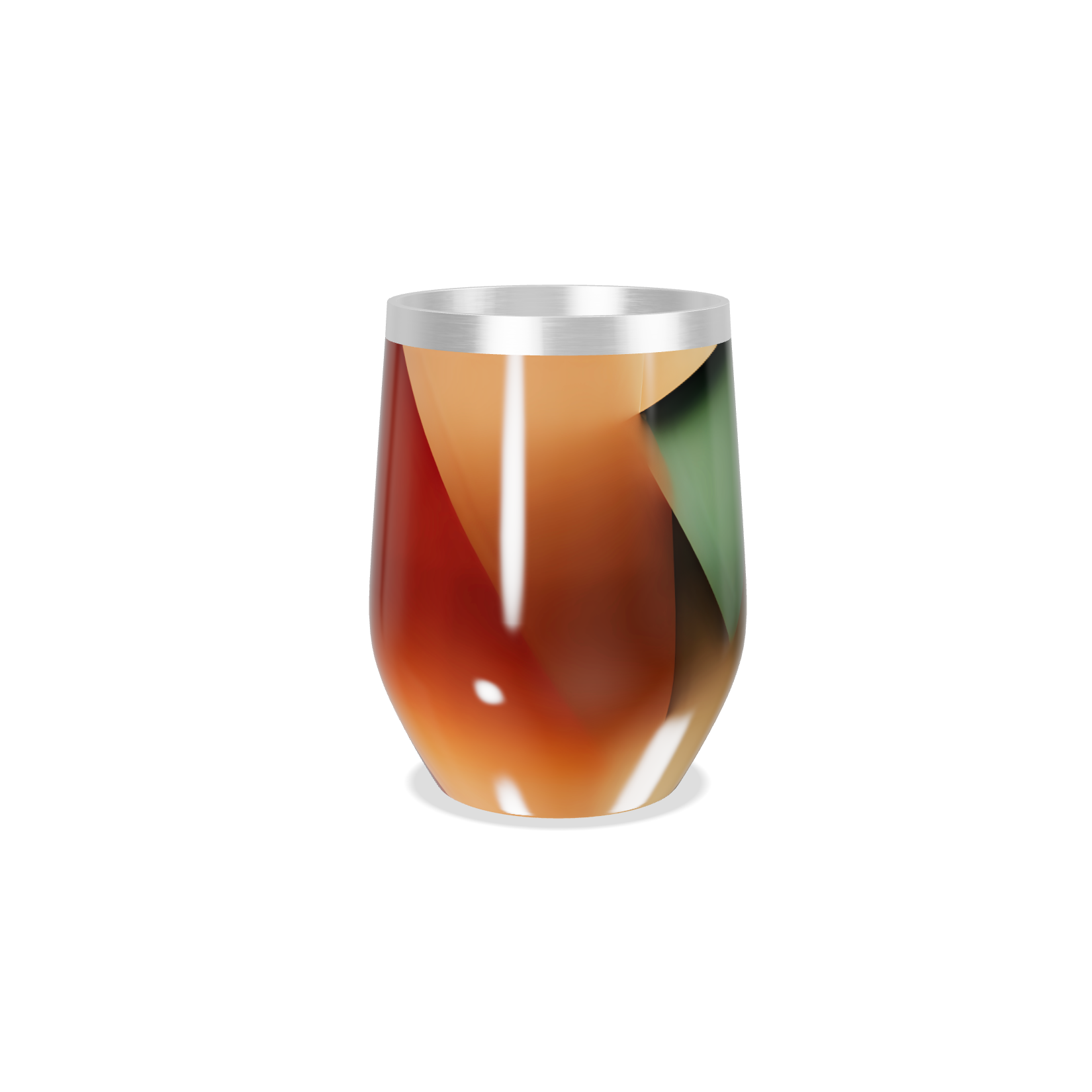 Copo Térmico Slim - Abstrato Multicolorido