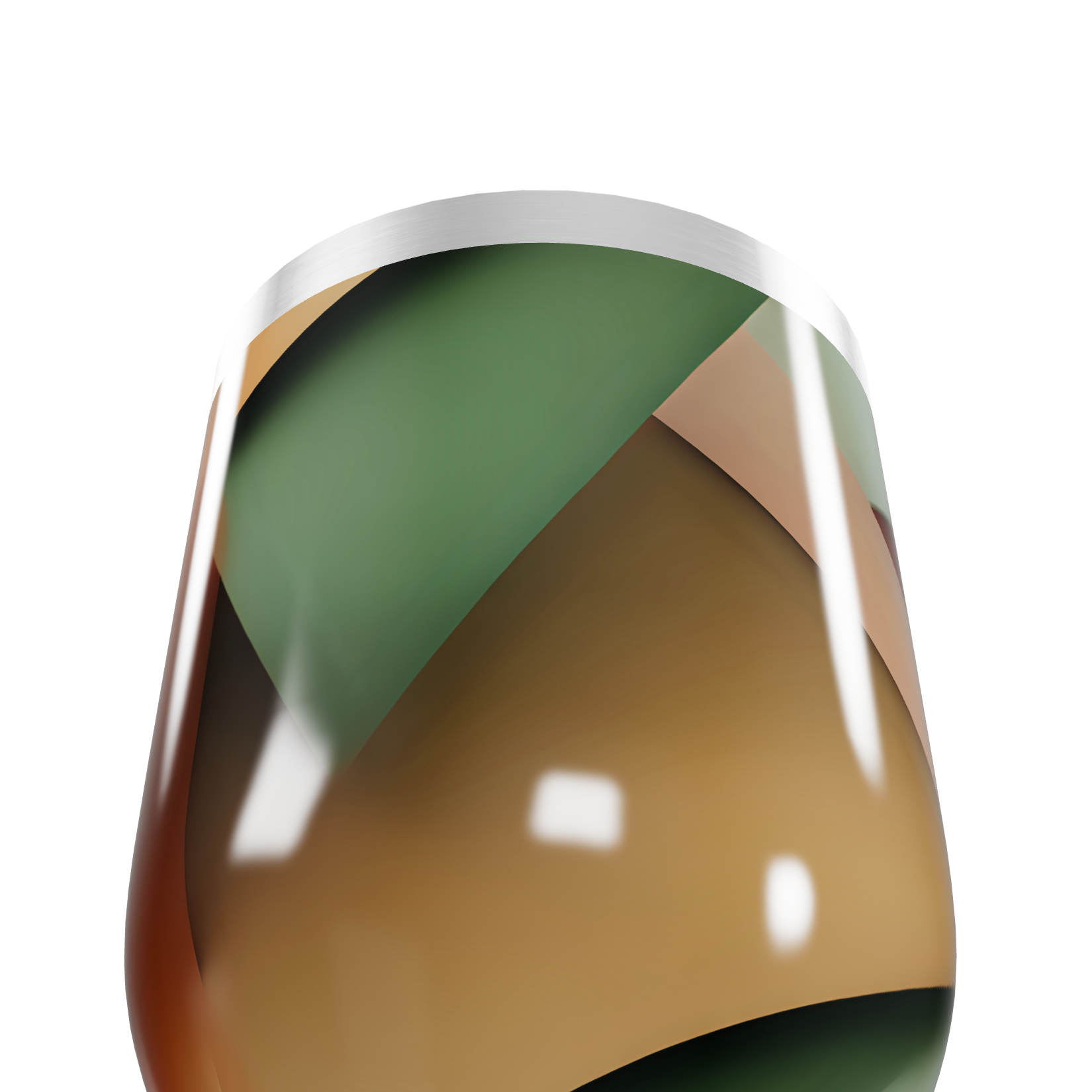 Copo Térmico Slim - Abstrato Multicolorido