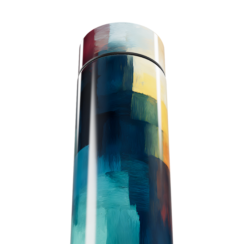 Garrafa Térmica Touch - Estampa Colorida Digital