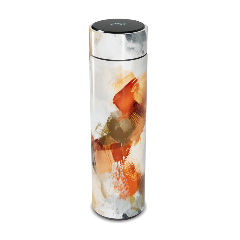 Garrafa Térmica Touch - Abstrata Aço Inox