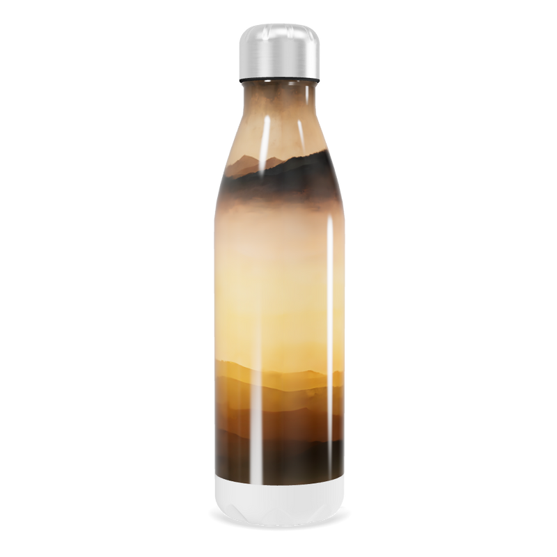 Garrafa Inox - Paisagem Amarela