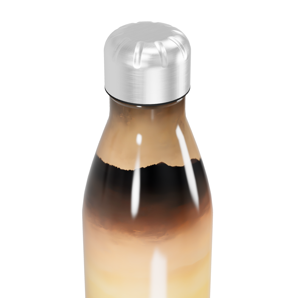 Garrafa Inox - Paisagem Amarela