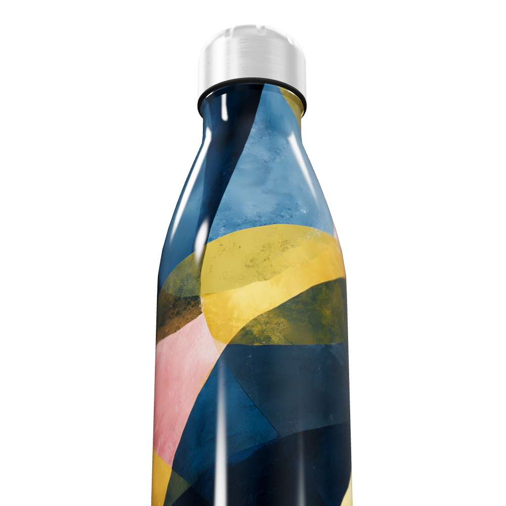 Garrafa Inox - Estampa Colorida