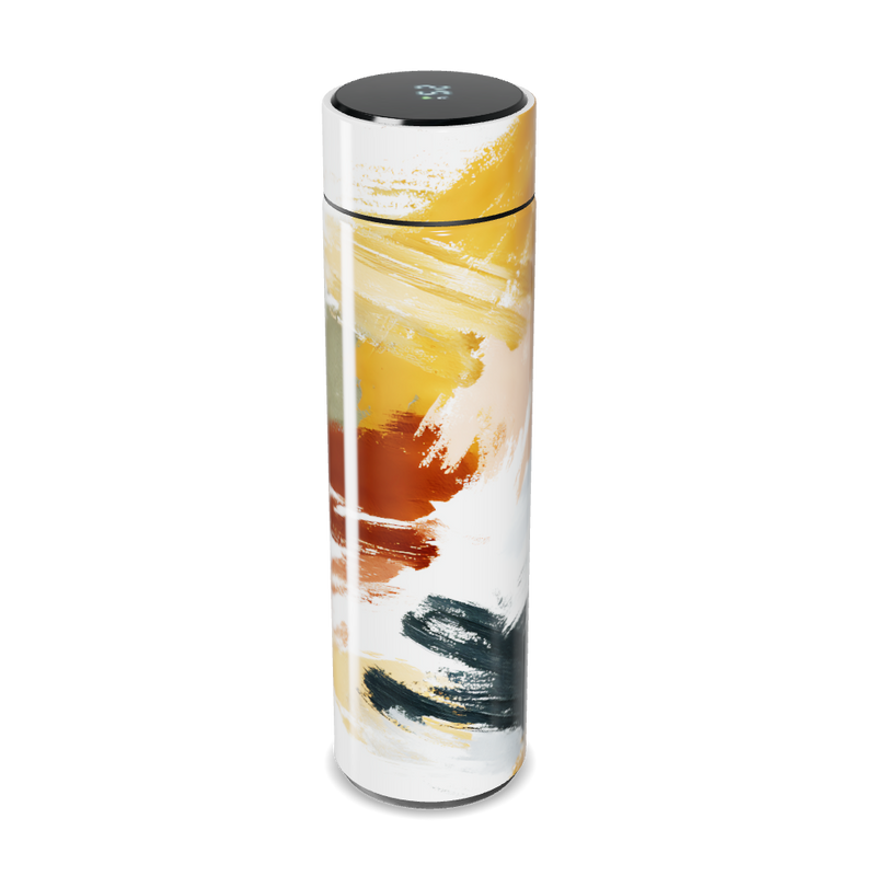 Garrafa Térmica Touch - Estampa Abstrata Colorida