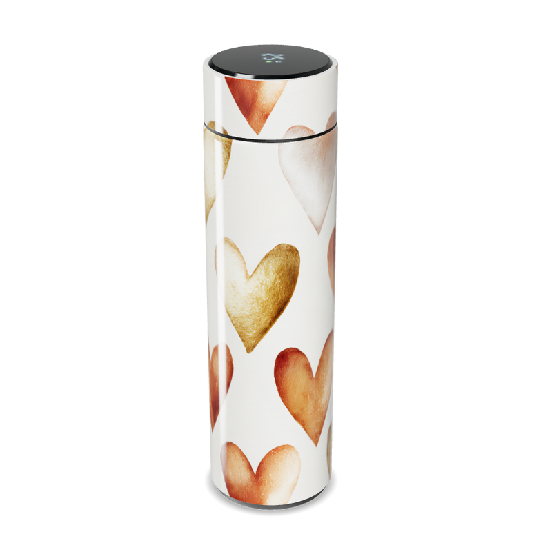 Garrafa Térmica Touch - Coração Branco